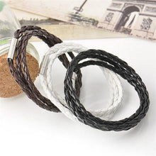 Bracelets Leather Charm Bangle Handmade Round Rope